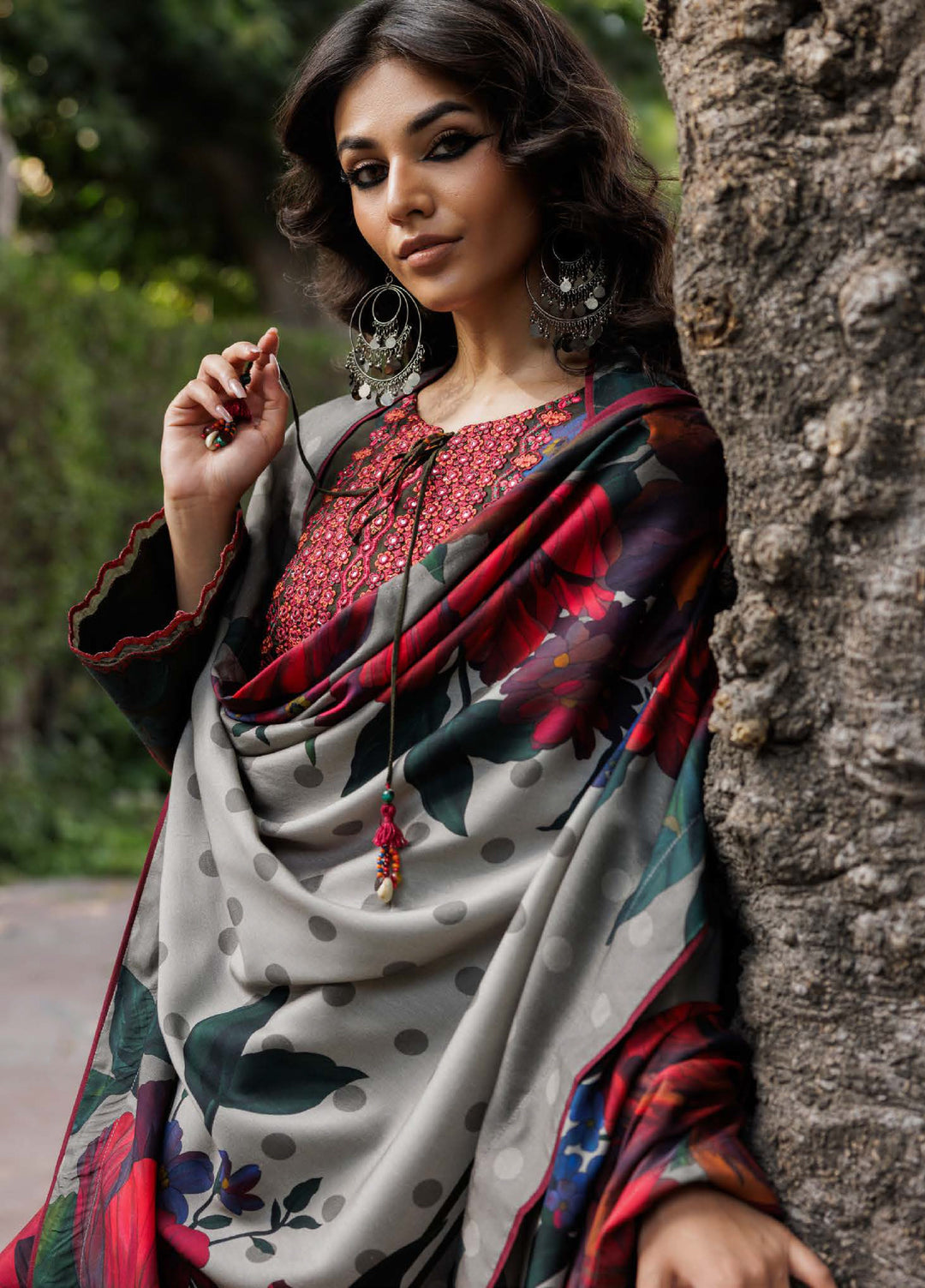 Combination by Charizma Unstitched Winter Collection Vol-02 Linen Printed 3 Piece Suits CZ25CW CCW6-18 - Winter Collection