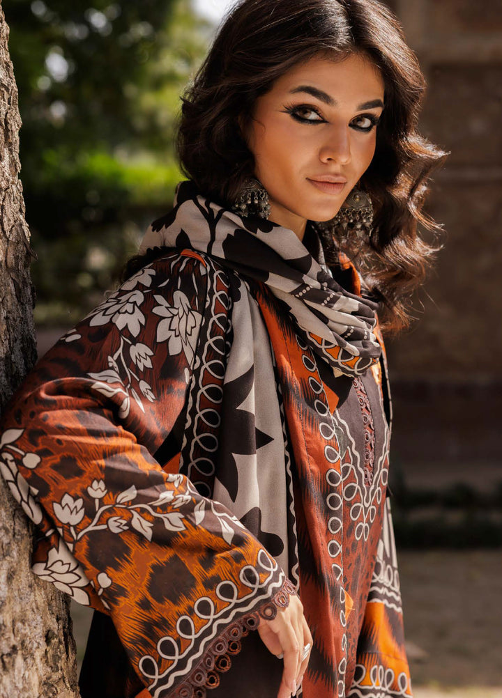 Combination by Charizma Unstitched Winter Collection Vol-02 Linen Printed 3 Piece Suits CZ25CW CCW6-15 - Winter Collection
