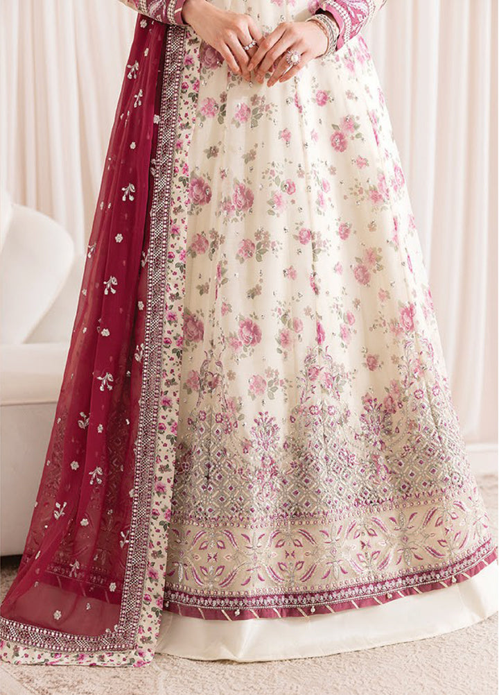 Xenia Formals Unstitched Embroidered Chiffon 3 Piece Suits XE25FU D-02 Dameera - Formal Collection