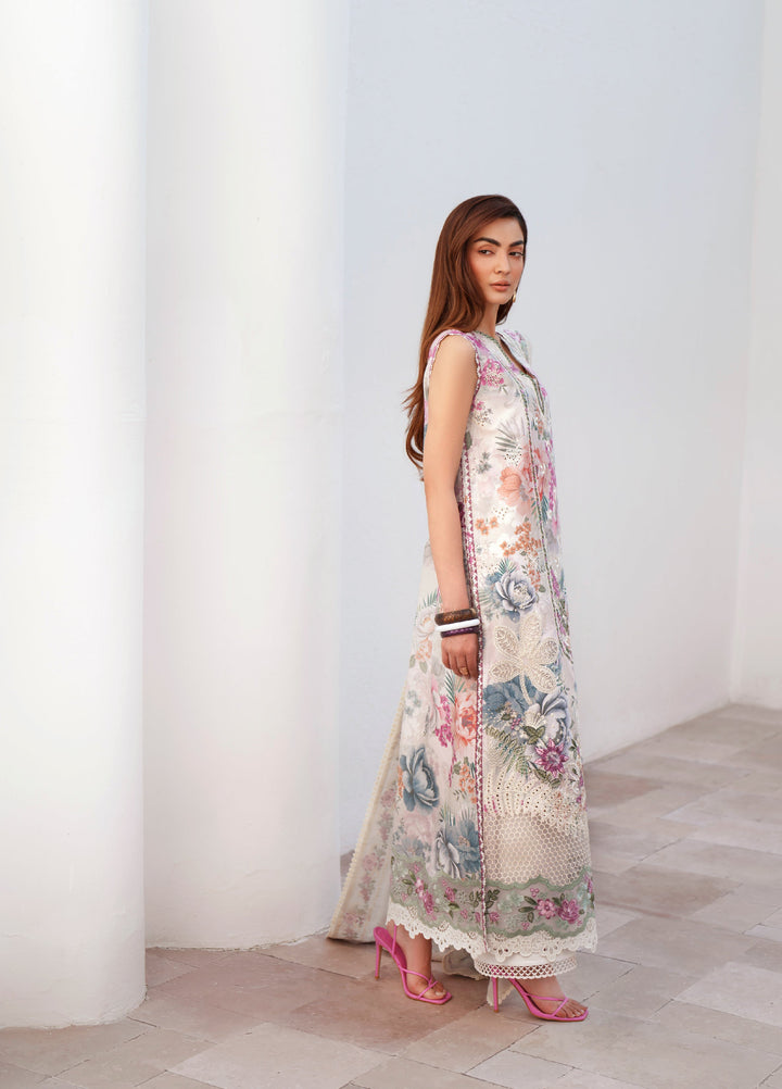 Sunspell by Afrozeh Unstitched Embroidered Lawn 3 Piece Suit AF26USL AUREMYST ZWU-0117-3PO - Festive Collection