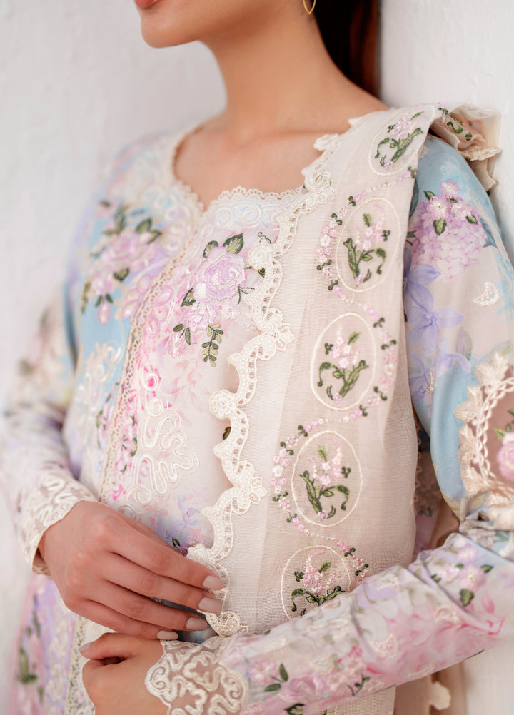 Sunspell by Afrozeh Unstitched Embroidered Lawn 3 Piece Suit AF26USL SOLITHÉ ZWU-0115-3PO - Festive Collection