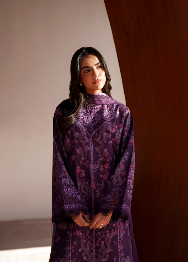 Sunspell by Afrozeh Unstitched Embroidered Lawn 3 Piece Suit AF26USL AVENOR ZWU-0111-3PO - Festive Collection