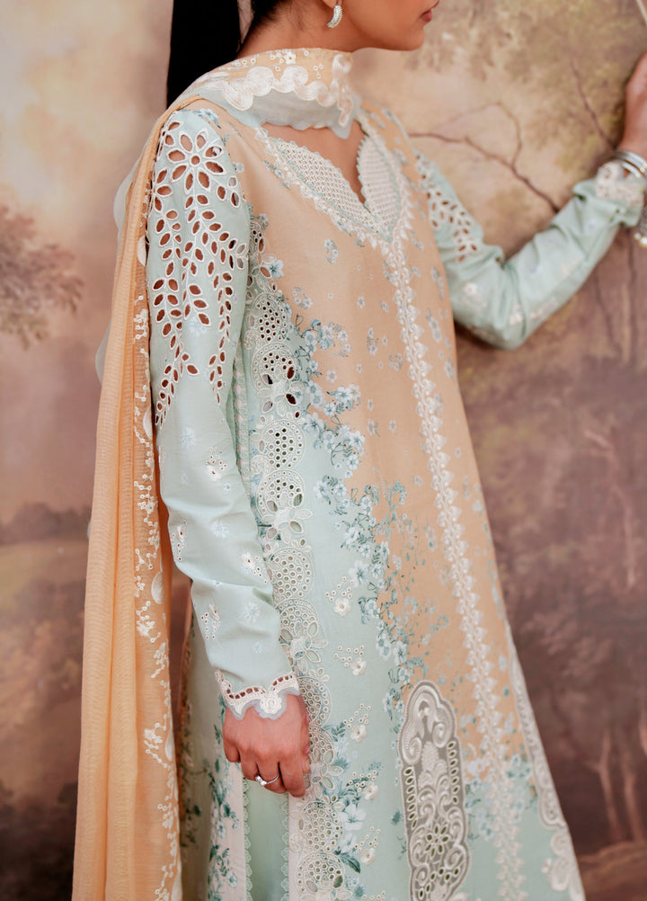 Sunspell by Afrozeh Unstitched Embroidered Lawn 3 Piece Suit AF26USL VELYRA ZWU-0114-3PO - Festive Collection