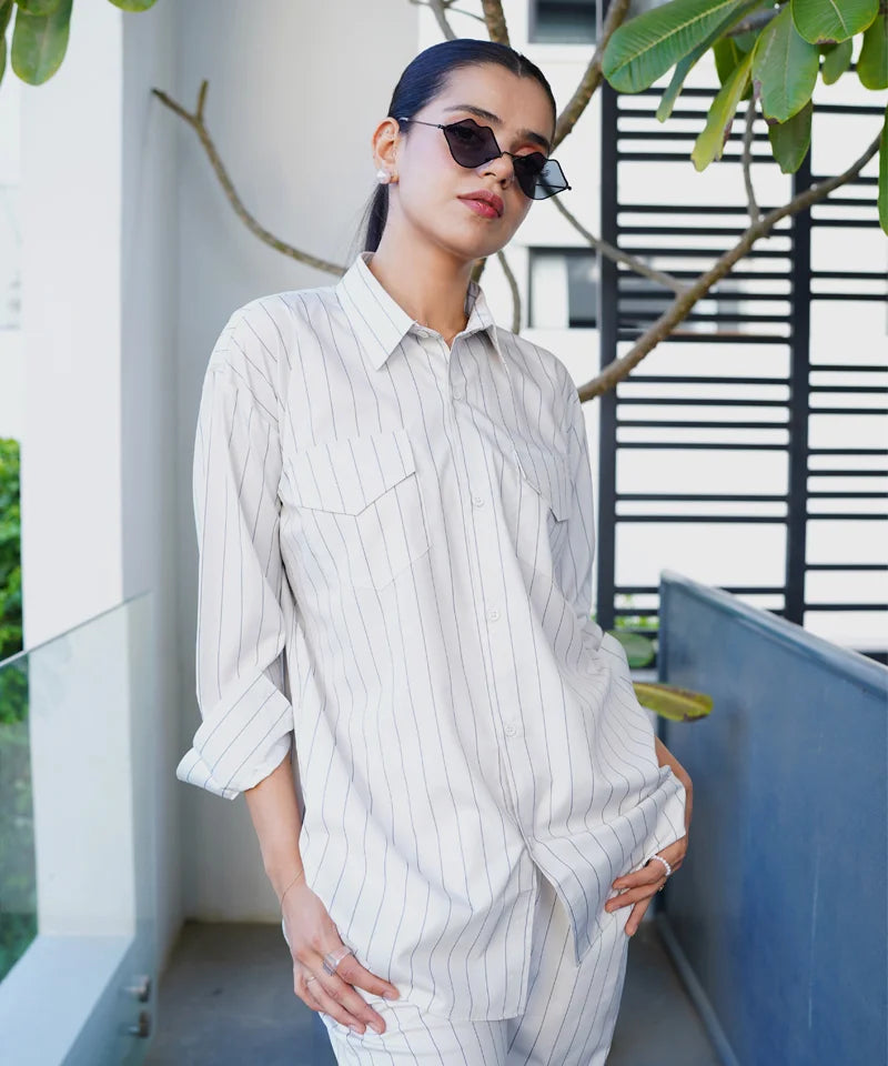 Dhaga Women Pret Printed 2 Piece Soft Crepe Basic Stripe DHLRC02 - Summer Collection