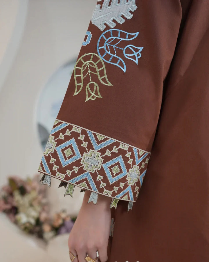 Atiya Irfan Women RTW Embroidered Lawn 3 Piece Suit SL-04 - Summer Collection