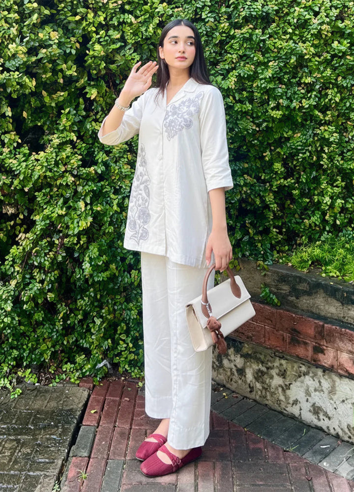 Urban Cut RTW Embroidered Cotton Co-Ord Sets Suit C-16 - Casual Collection