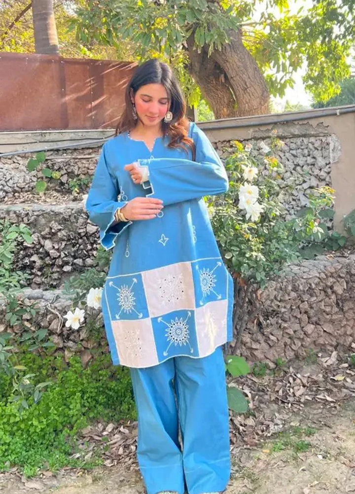 Urban Cut RTW Embroidered Cotton Co-Ord Sets Suit C-38 - Casual Collection