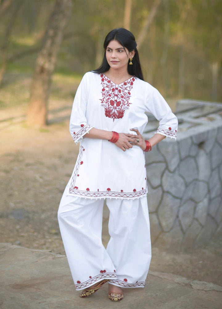 Urban Cut RTW Embroidered Cotton Co-Ord Sets Suit C-42 - Casual Collection