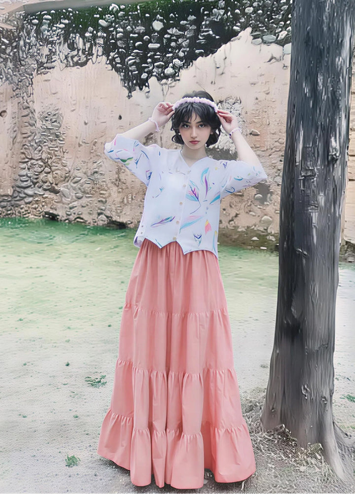 Urban Cut RTW Printed Cotton 1 Piece Fusion Shirt Casual Collection