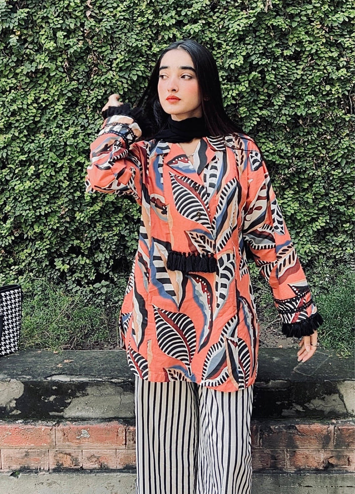 Urban Cut RTW Printed Cotton Co-Ord Sets Suit C-2 - Casual Collection