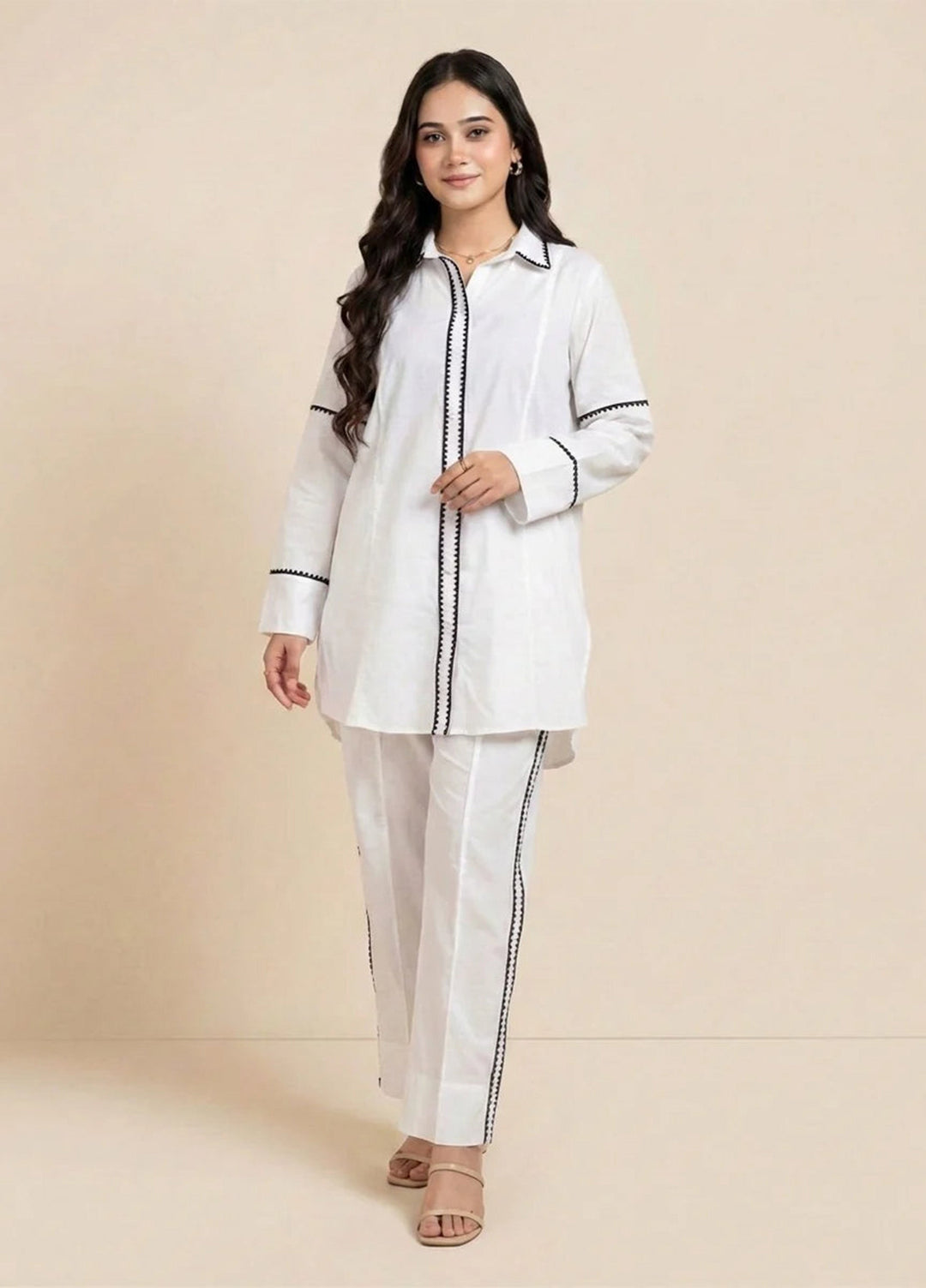 Urban Cut RTW Printed Cotton Co-Ord Sets Suit C-8 - Casual Collection