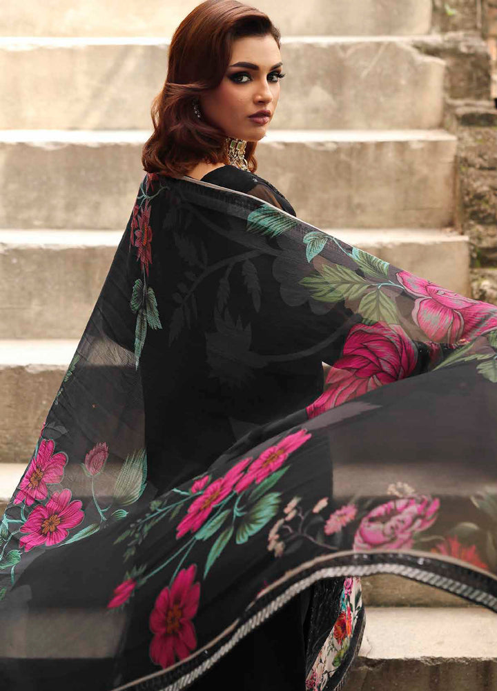 Vasal by Charizma Embroidered Chiffon Suits Unstitched 3 Piece CRZ25VW VSL25-33 - Formals