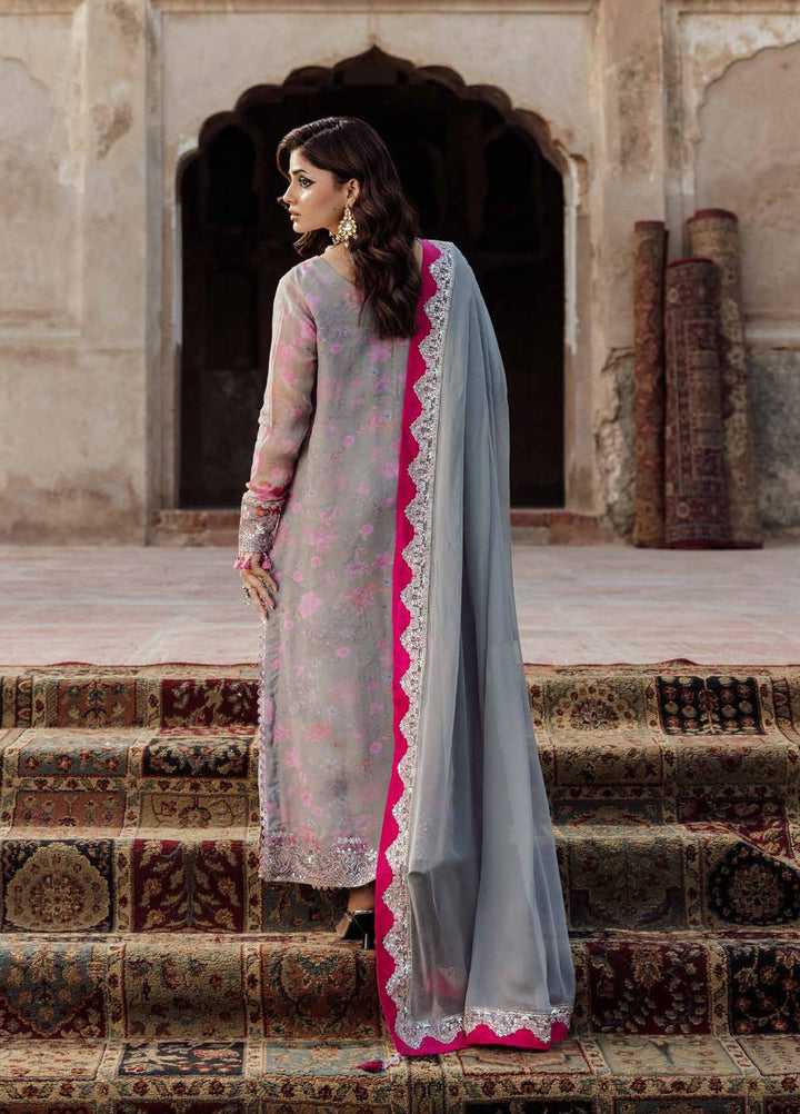 Vasal by Charizma Embroidered Chiffon Suits Unstitched 3 Piece CRZ25VW VSL25-34 - Formals