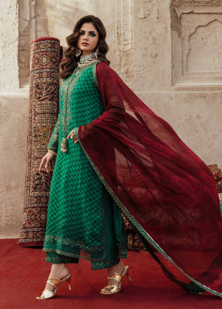 Vasal by Charizma Embroidered Chiffon Suits Unstitched 3 Piece CRZ25VW VSL25-35 - Formals