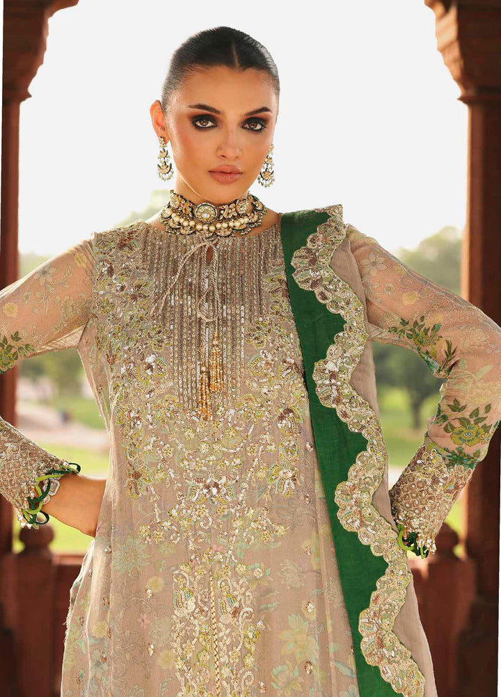 Vasal by Charizma Embroidered Chiffon Suits Unstitched 3 Piece CRZ25VW VSL25-38 - Formals