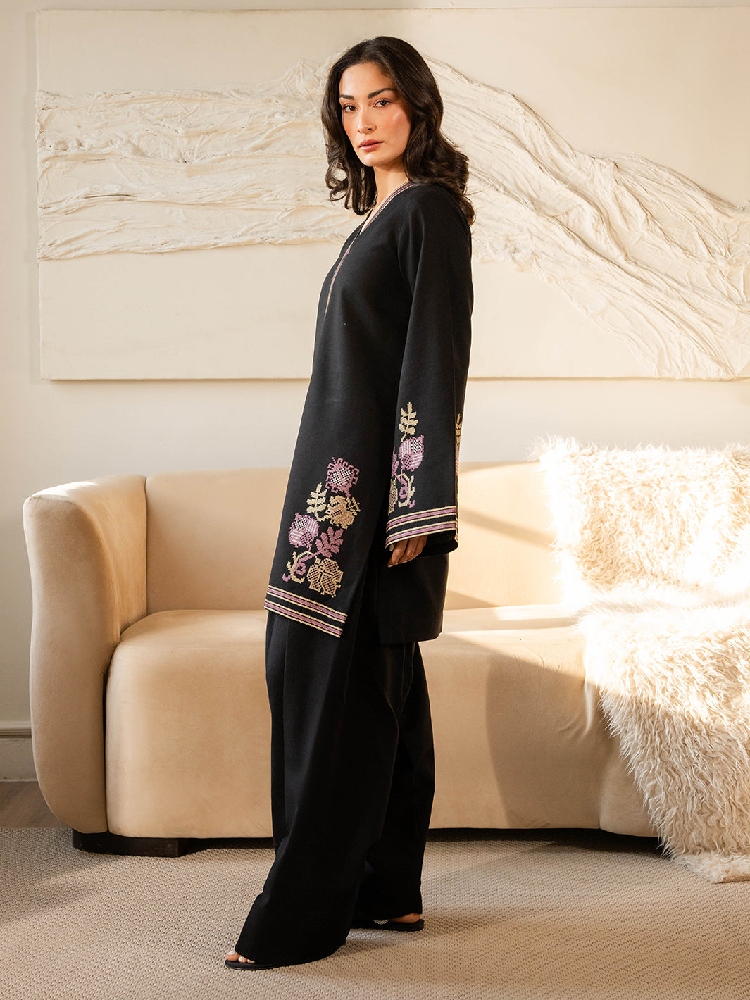 Izel Women Pret Embroidered Karandi 2 Piece Suit Viora - Summer Collection