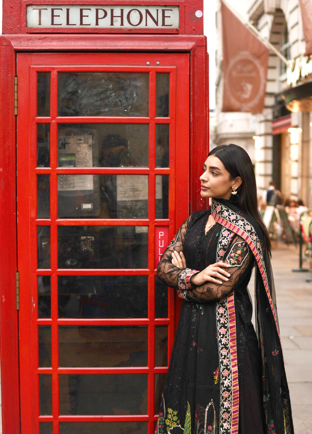 Rusukh by Sahane Unstitched Embroidered Net 3 Piece Suit ZAHLIA Festive Collection