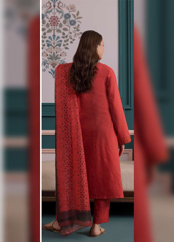 Zellbury Women RTW Embroidered Khaddar 3 Piece Suit WPW2433157 - Casual Collection