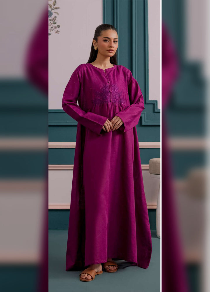 Zellbury Women RTW Embroidered Khaddar 1 Piece WPW2512665 - Casual Collection