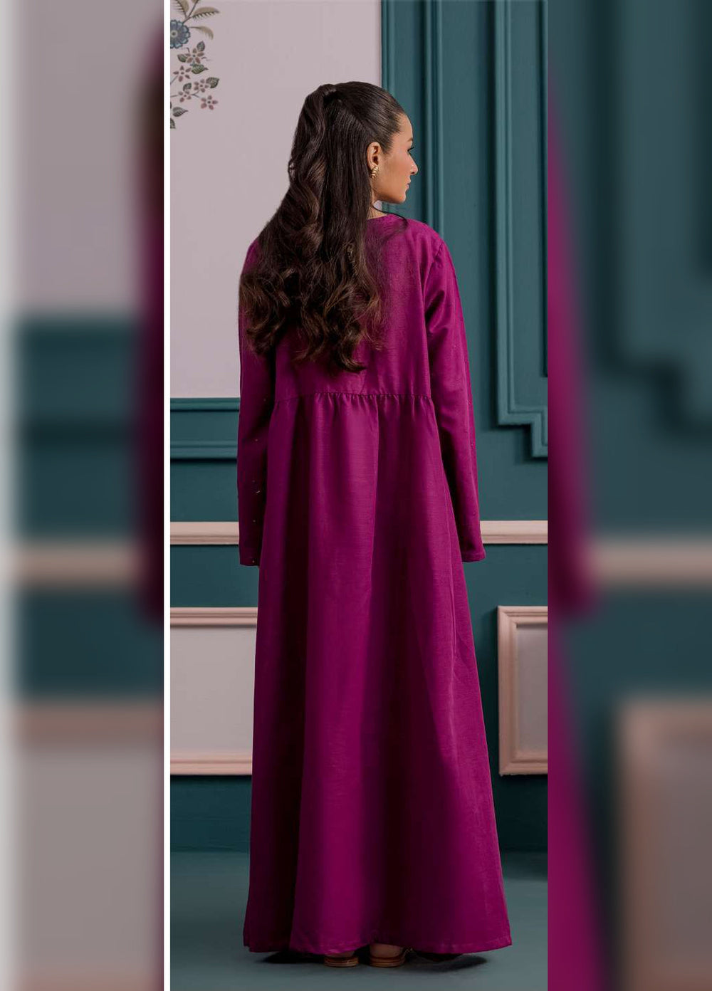 Zellbury Women RTW Embroidered Khaddar 1 Piece Suit WPW2512665 - Casual Collection