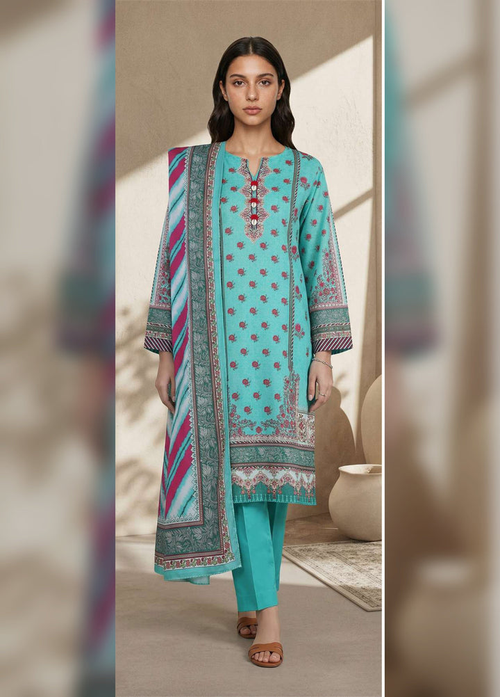 Zellbury Women RTW Printed Khaddar 3 Piece Suit WPW2532877 - Casual Collection