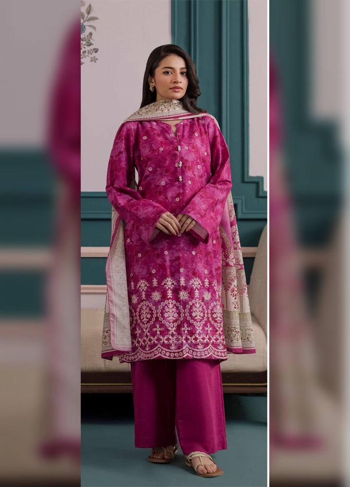 Zellbury Women RTW Embroidered Khaddar 3 Piece Suit WPW2532888 - Casual Collection