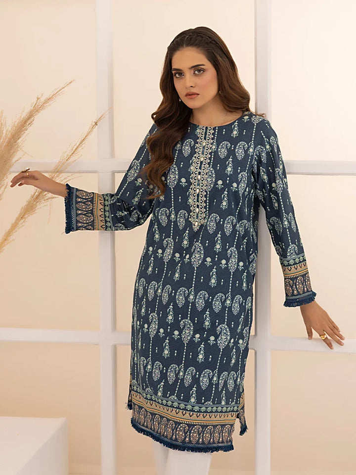 Salitex Women Printed Cambric 1 Piece Shirt WRTKBA24AL21 - Summer Collection