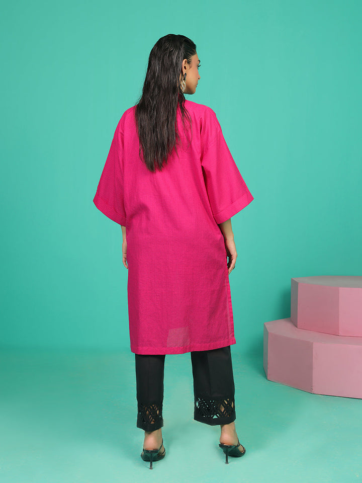 Salitex Women Solids Yarn Dyed 1 Piece Shirt WRTKBA24AL132 - Winter Collection