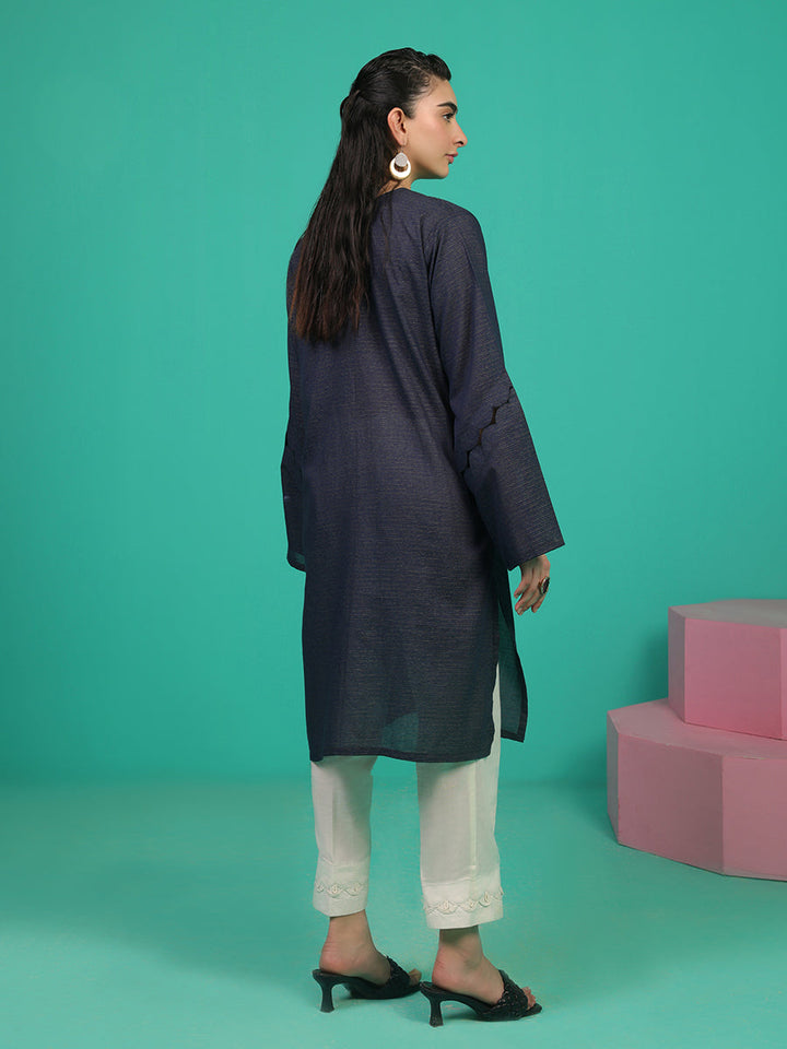Salitex Women Solids Lawn 1 Piece Shirt WRTKBA24AL124 - Winter Collection