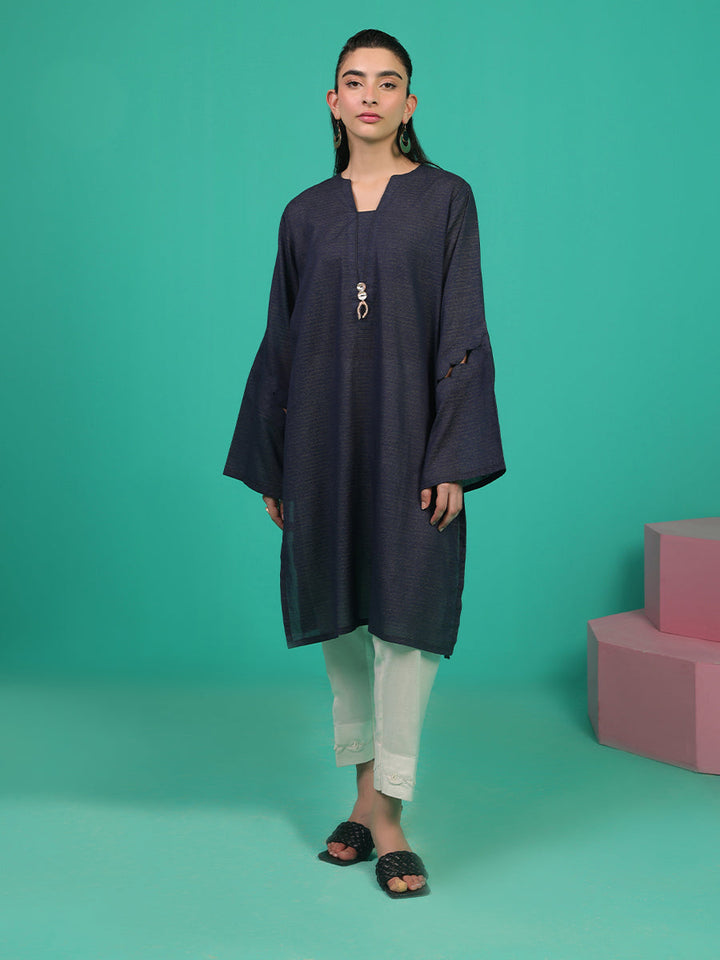 Salitex Women Solids Lawn 1 Piece Shirt WRTKBA24AL124 - Winter Collection