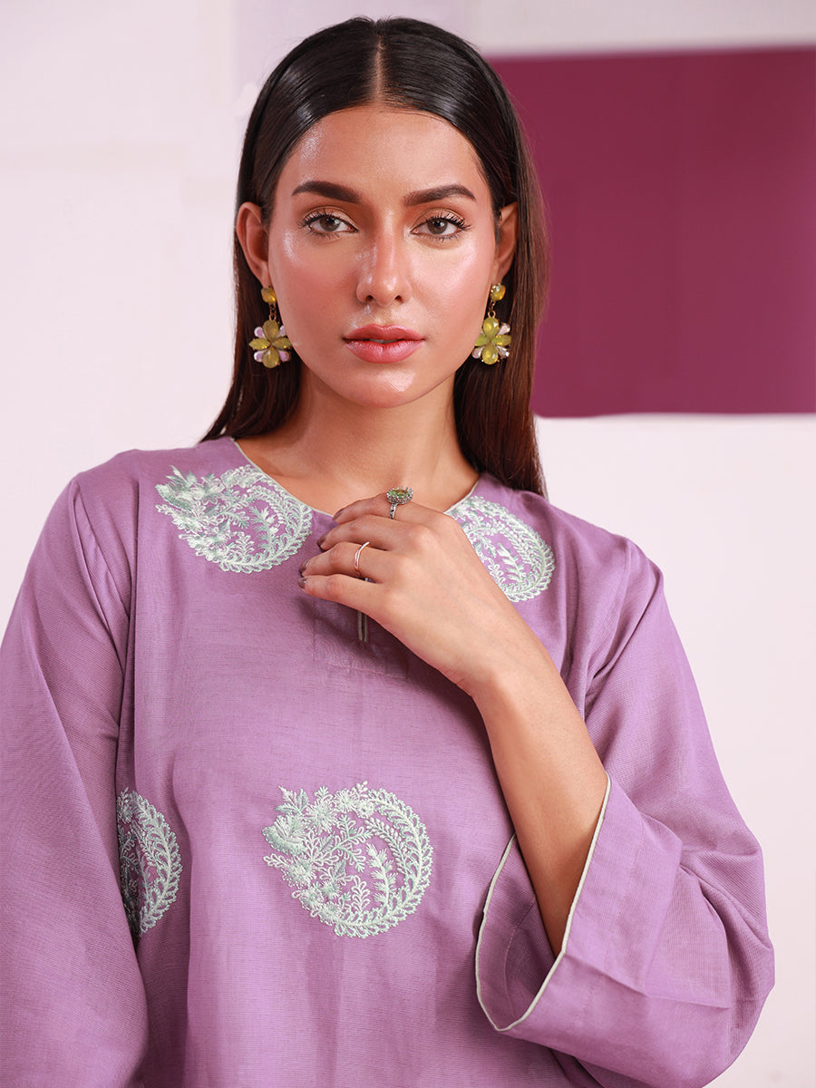 Salitex Women Embroidered Lawn 1 Piece Shirt WRTKBA24AL146 - Winter Collection