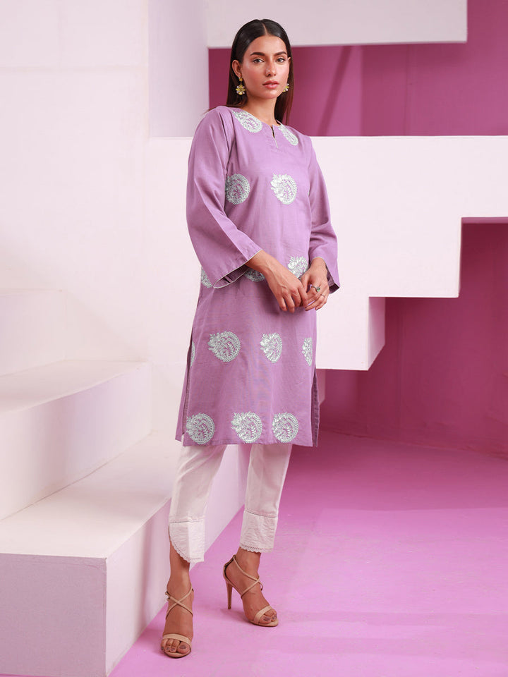 Salitex Women Embroidered Lawn 1 Piece Shirt WRTKBA24AL146 - Winter Collection