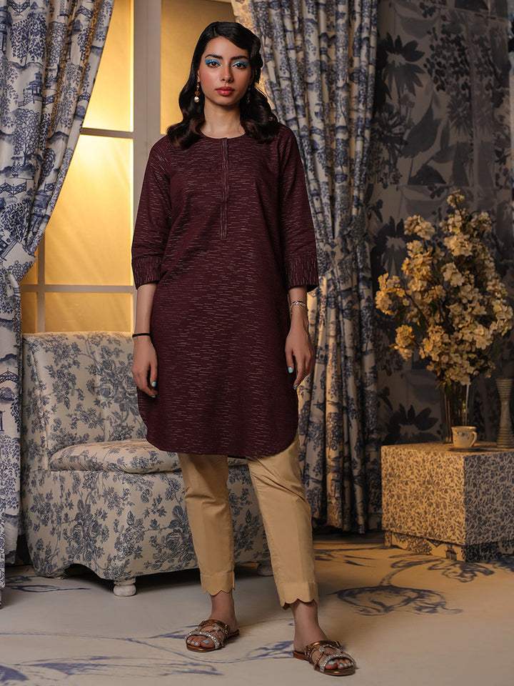 Salitex Women Solids Yarn Dyed 1 Piece Shirt WRTSBA23AL20 - Summer Collection