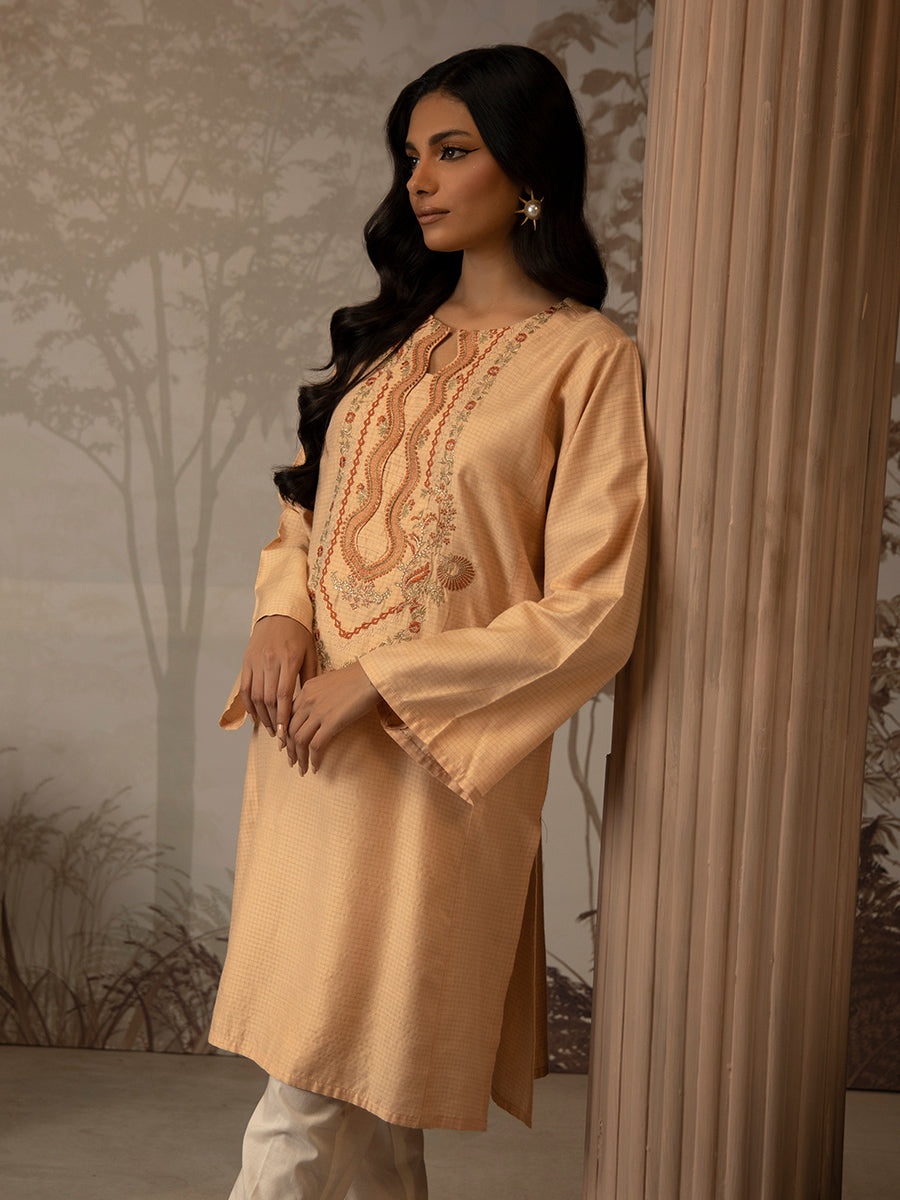 Salitex Women Embroidered 1 Piece Khaddar Shirt WRTSBW23AL3 - Summer Collection