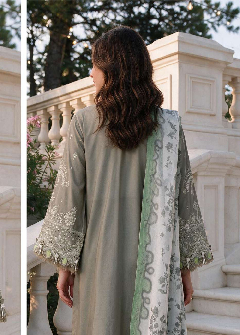 Zellbury Unstitched Embroidered Cotton 3 Piece Suit ZB26UCC WUS26E34108 - Casual Collection