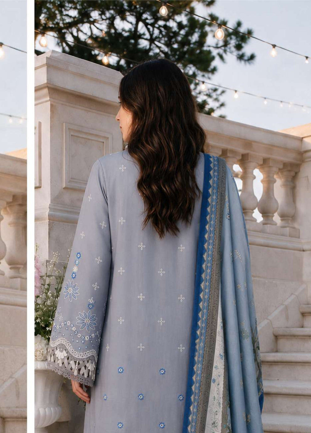 Zellbury Unstitched Embroidered Cotton 3 Piece Suit ZB26UCC WUS26E34119 - Casual Collection