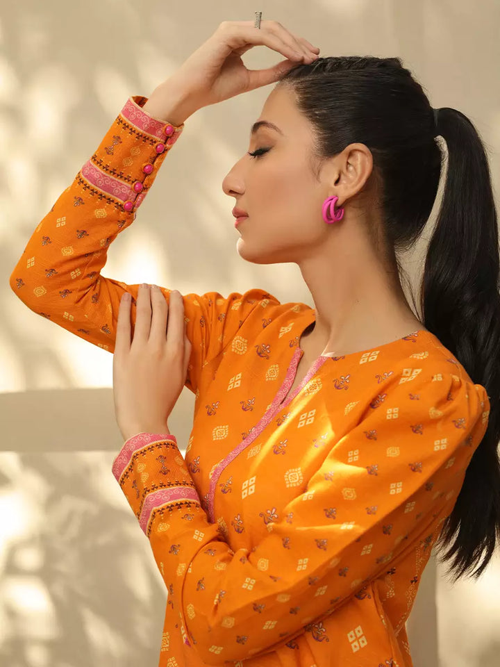Salitex Women Printed Khaddar 1 Piece Shirt CP-W22-C-012 - Winter Collection