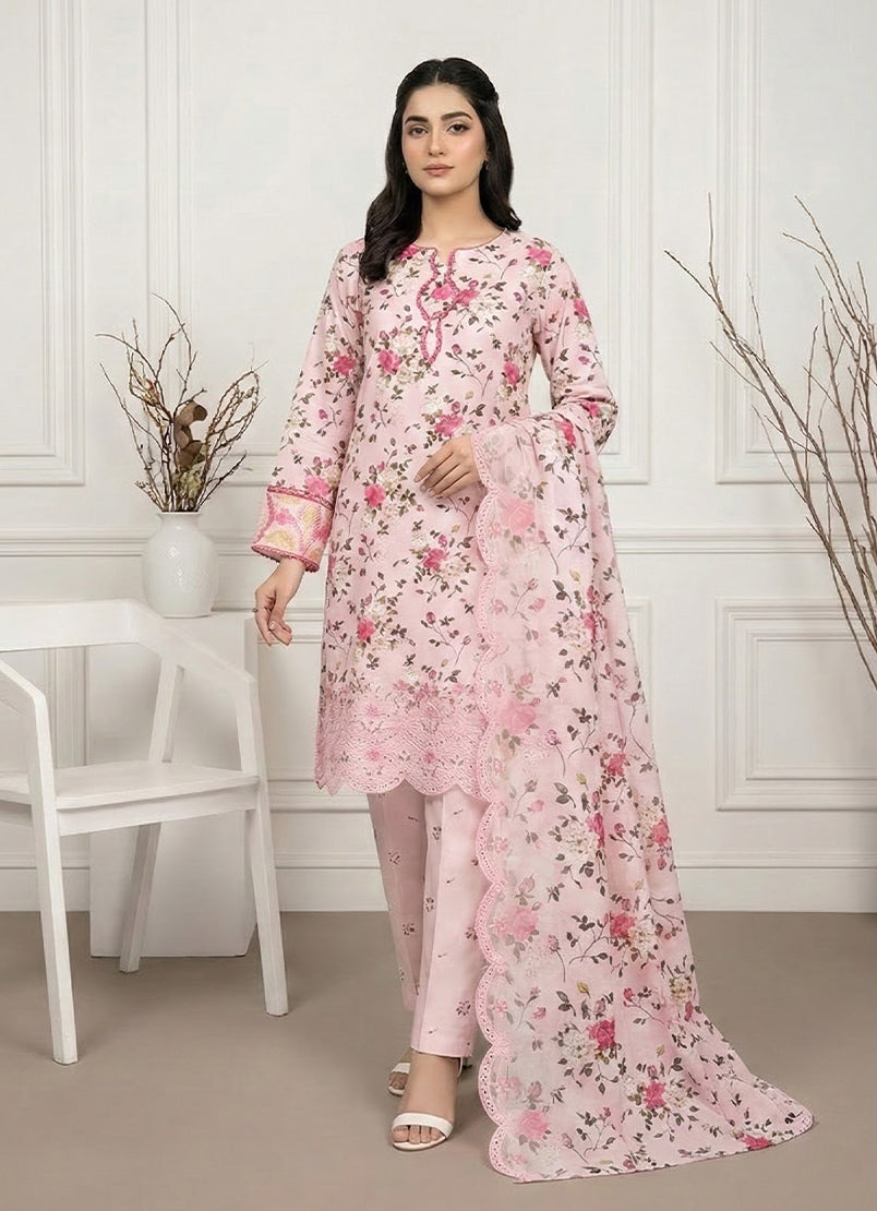 Anmol by Ishq e Rang RTW Embroidered Lawn 3 Piece Suit Flux Festive Collection