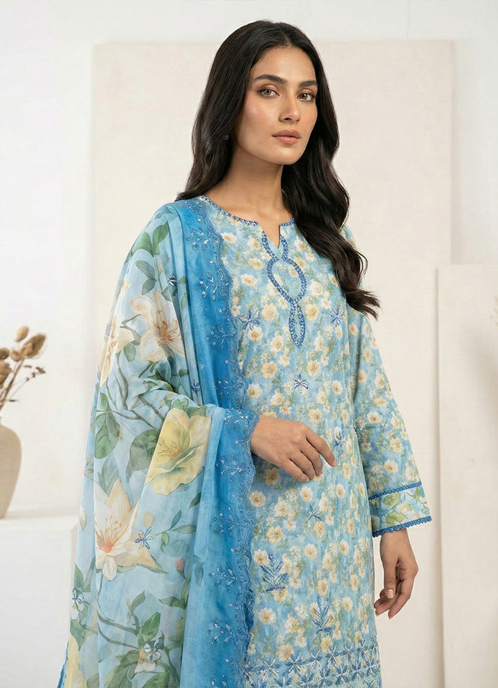Anmol by Ishq e Rang RTW Embroidered Lawn 3 Piece Suit Zara Festive Collection