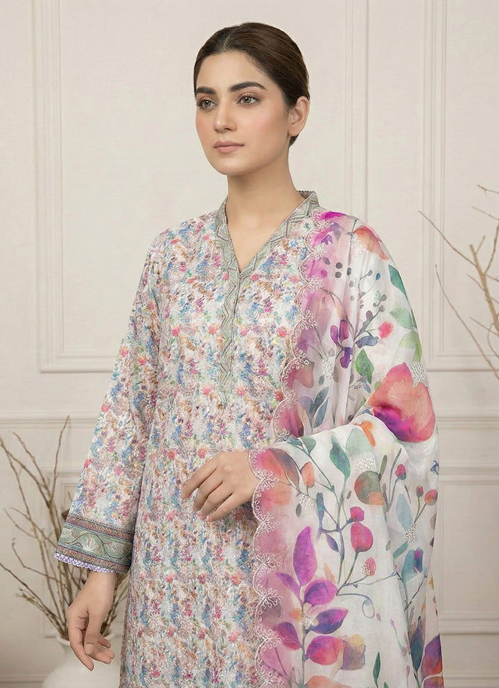 Anmol by Ishq e Rang RTW Embroidered Lawn 3 Piece Suit Noor Festive Collection