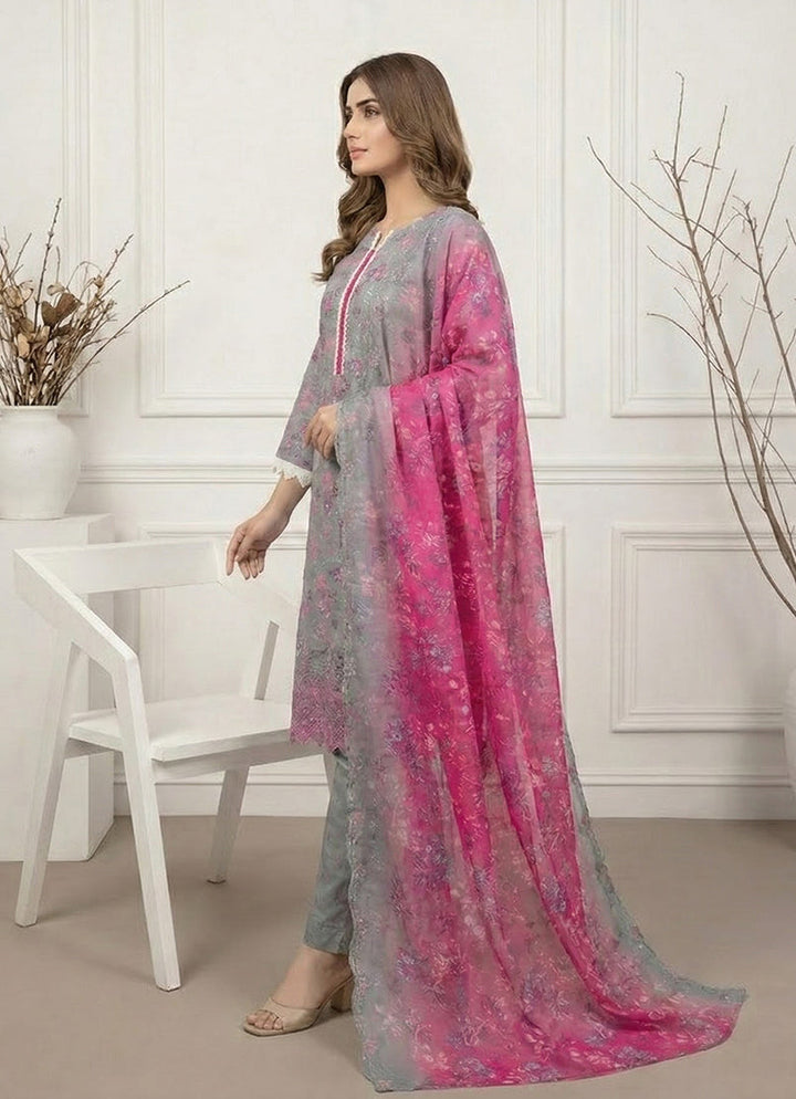 Anmol by Ishq e Rang RTW Embroidered Lawn 3 Piece Suit Ivy Festive Collection