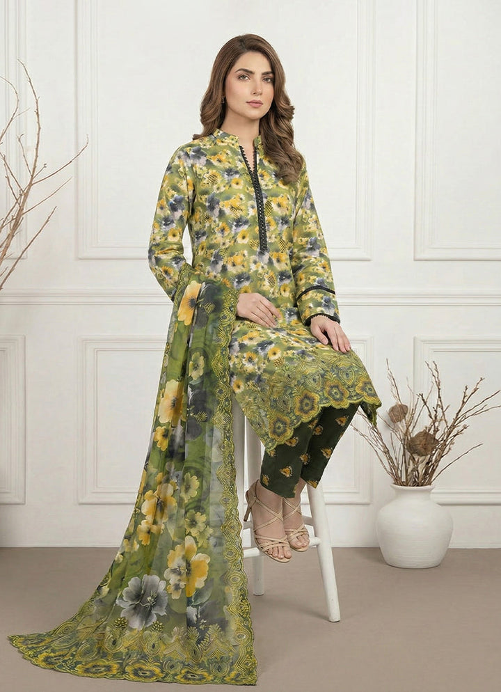 Anmol by Ishq e Rang RTW Embroidered Lawn 3 Piece Suit Opal Festive Collection