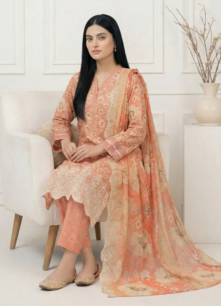 Anmol by Ishq e Rang RTW Embroidered Lawn 3 Piece Suit Echo Festive Collection