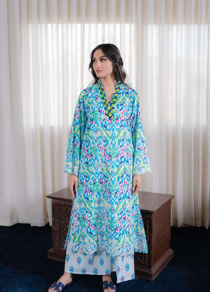 Laaleh Women RTW Embroidered Cotton 2 Piece Suit LAH26PC Ikat Dreams - Casual Collection