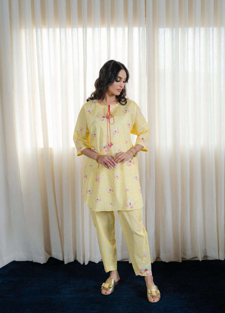 Laaleh Women RTW Printed Cotton 2 Piece Suit LAH26PC Petal & Flutter - Casual Collection