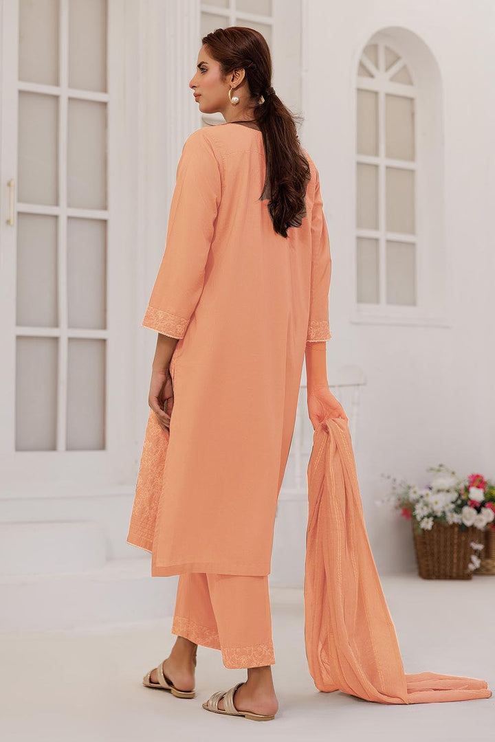 Senorita Women RTW Women Solids Mix Casual Plus 3 Piece Suit Plain Cotton LBD-03091 - Summer Collection