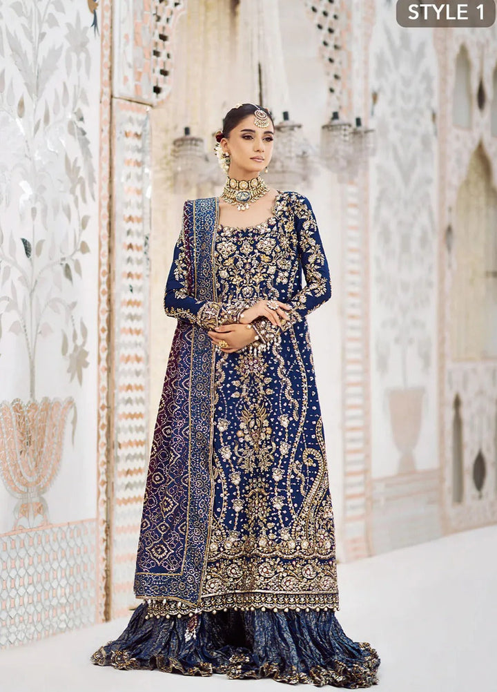 Aik Atelier Embroidered Silk Suits Unstitched 3 Piece AIK25EF Vl2 Look 05 - Formals Collection
