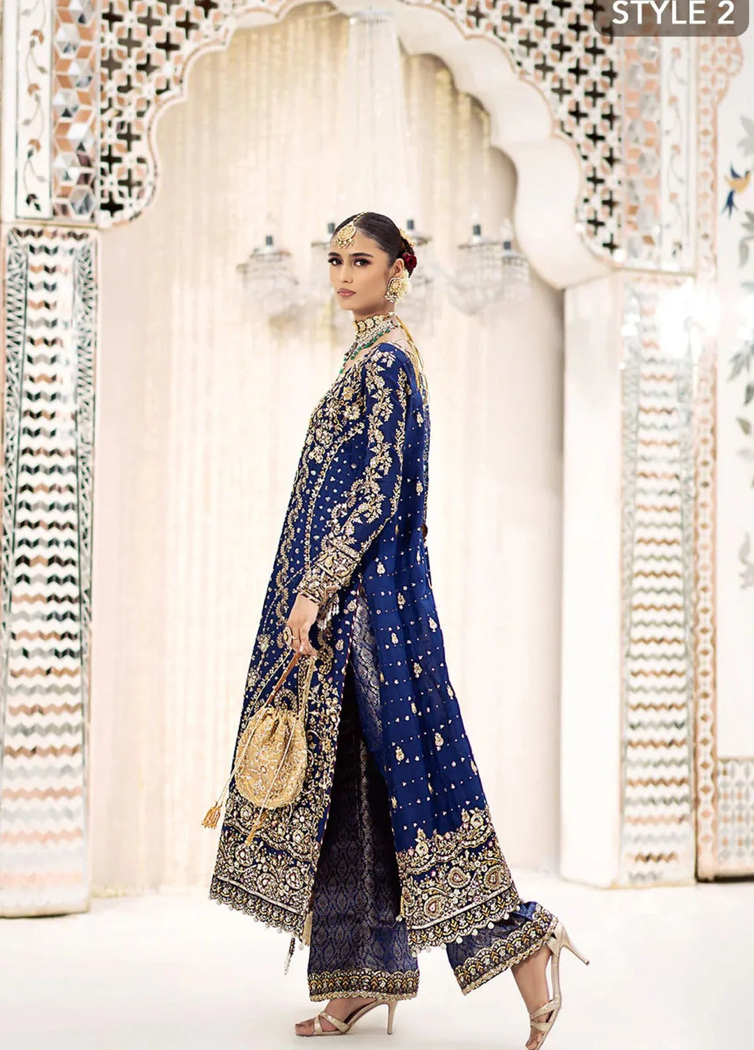 Aik Atelier Embroidered Silk Suits Unstitched 3 Piece AIK25EF Vl2 Look 05 - Formals Collection