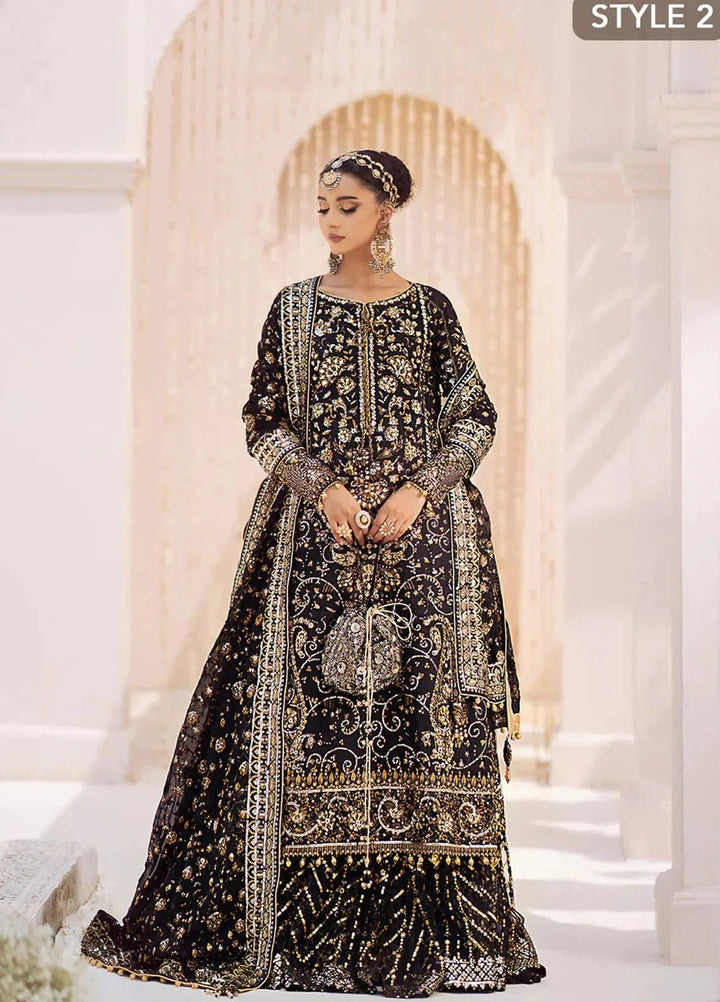 Aik Atelier Embroidered Net Suits Unstitched 3 Piece AIK25EF Vl2 Look 07 - Formals Collection