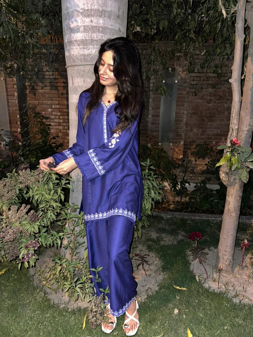 Urban Cut RTW Embroidered Cotton Co-Ord Sets Suit C-49 - Casual Collection